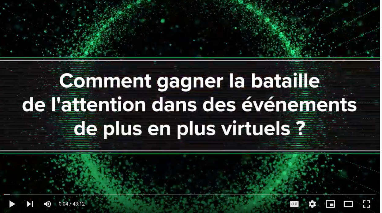 Sparkup webinar la bataille de l'attention