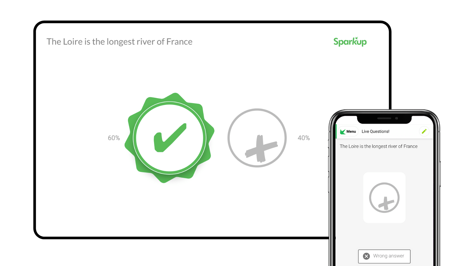 True or False, test your participants' knowledge